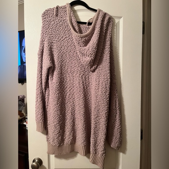 Jodifl lilac hooded popcorn sweater - Picture 3 of 3